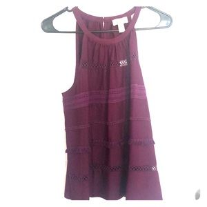 Loft High Neck Tank